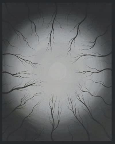 Magic Moon & Trees Keepsake Journal: 8 x 10 inches, 180 pages