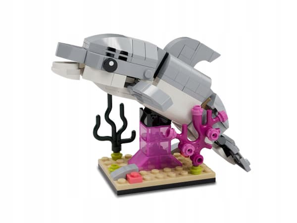 LEGO 5010075 Mini-display stand with a dolphin