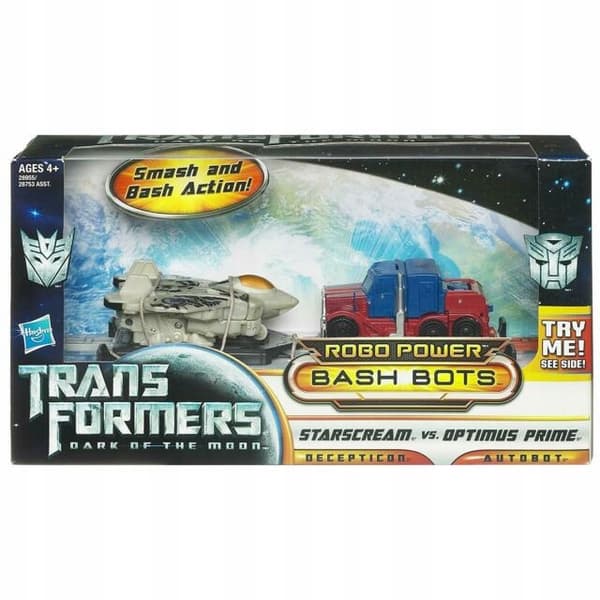 Transformers Bash Bots: Starscream vs Optimus Prime