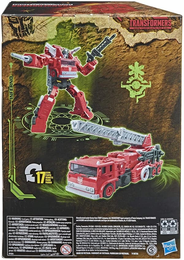 Transformers Voyager Inferno WFC-K19 Fire Engine