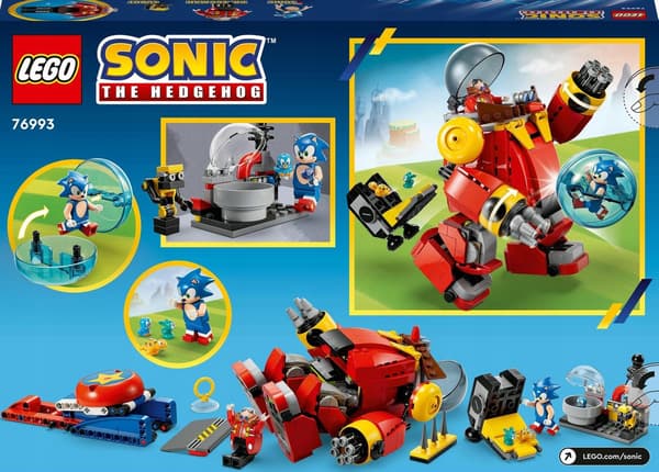 LEGO 76993 SONIC VS DR EGGMAN AND THE DEATH ROBOT