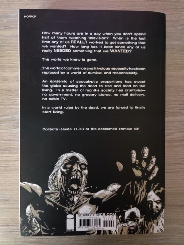 THE WALKING DEAD COMPENDIUM VOLUME 1 by Robert Kirkman