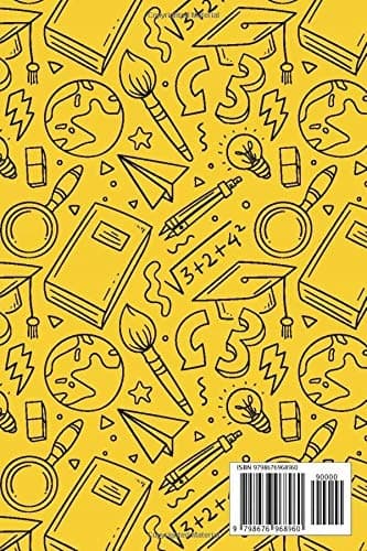 Composition Book – Back-to-School Notebook: Back-to-School Notebook – Yellow