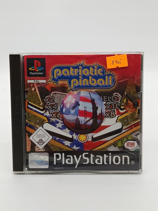 Patriotic Pinball PSX PlayStation (PSX) – boxed