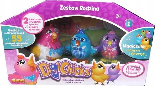 DigiChicks Dumel Chick Family Set 88389
