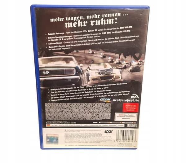NEED FOR SPEED: MOST WANTED BLACK EDITION PS2 GAME