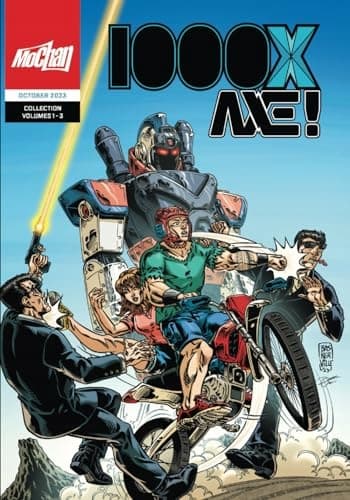 1000X AXE! Collection Volumes 1–3 (Stephen Baskerville Cover) (1000X AX