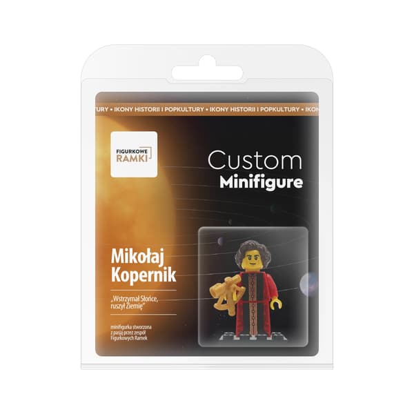 NICOLAS COPERNICUS – CUSTOM MINIFIGURE – MINIFIGURE IN A BLISTER PACK