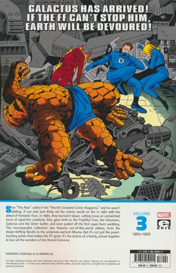 Fantastic Four Epic Collection: The Coming Of