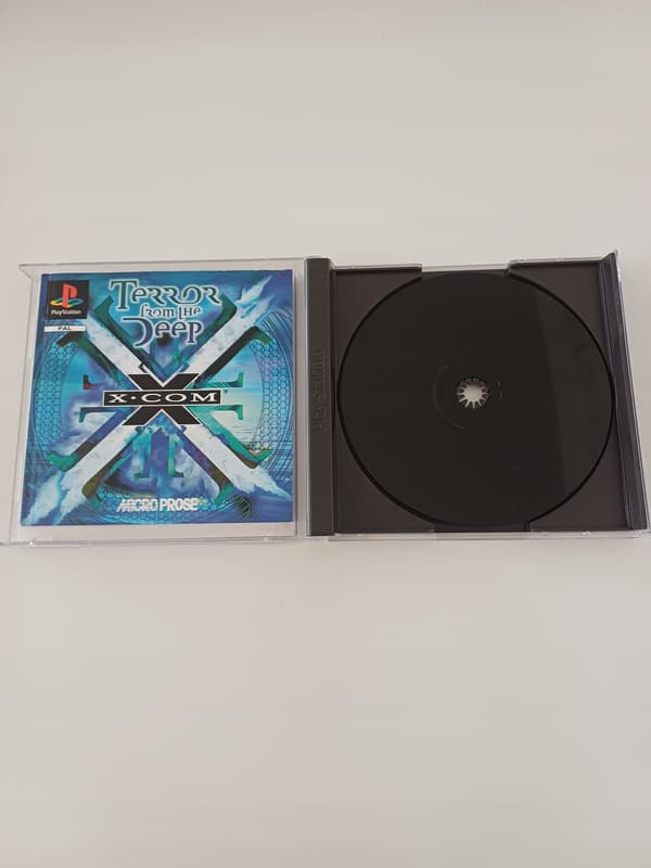 X-COM: TERROR FROM THE DEEP PlayStation (PSX) boxed copy