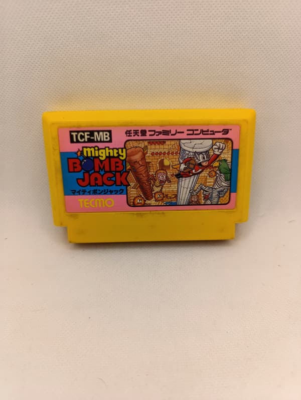 Mighty Bomb Jack Famicom Pegasus (boxed)