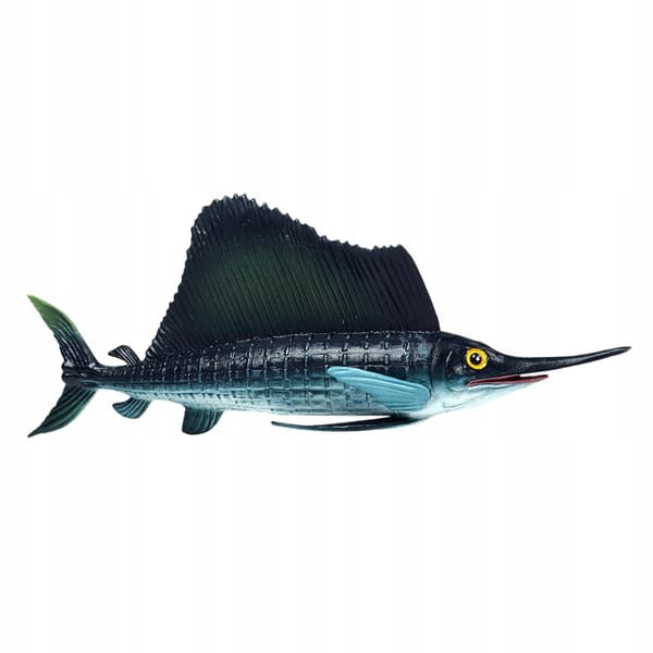 Simulation Marine Animal Figures, Educational Science Toy: Sailfish