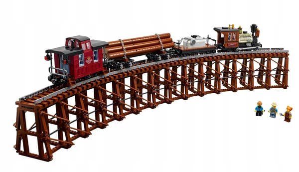LEGO BrickLink 910035 Wooden Railway Set