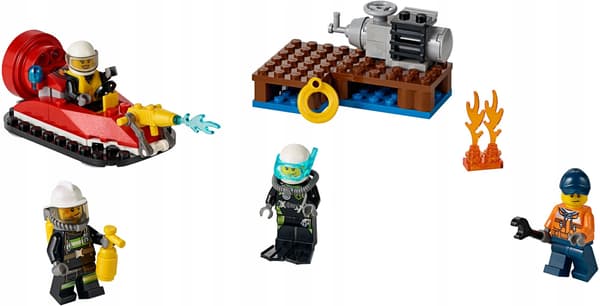 LEGO City 60106 Firefighters: The Launch
