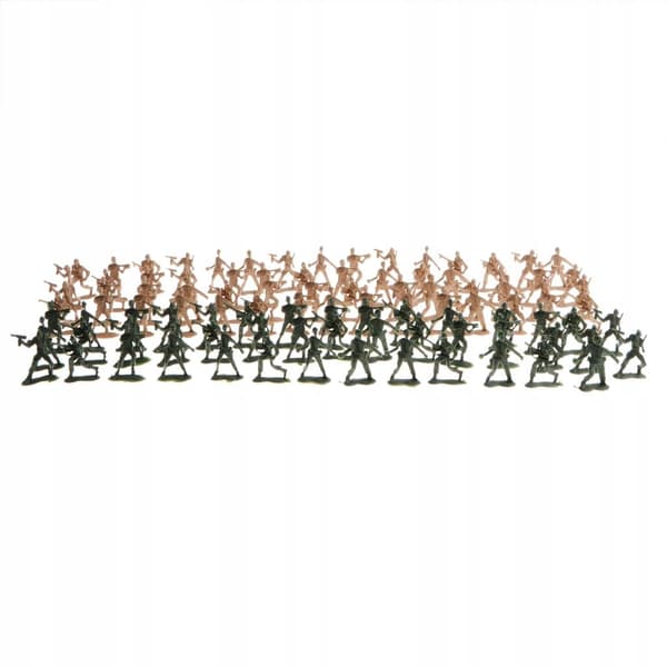 100x Soldier and Child Figurines\\\ s