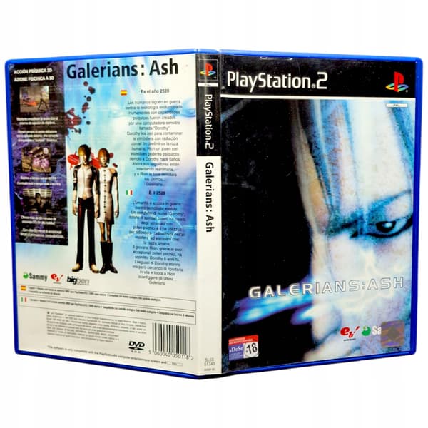 Galerians Ash PlayStation 2 (PS2) game / unique retro game