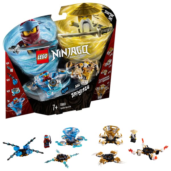 70663 LEGO Ninjago – Spinjitzu Nya & Wu