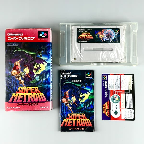 Super Metroid | NINTENDO SNES | IN ENGLISH | + PROTECTOR