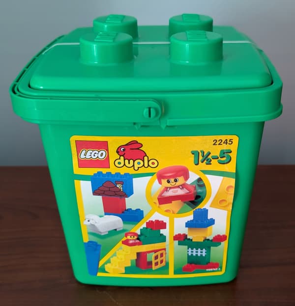 Lego 2245 Duplo Box of Bricks – New