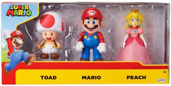 Super Mario – Set of 3 figures – 10 cm – 20076