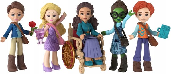 Wicked Film Figures + Accessories, 10-piece set, Mattel