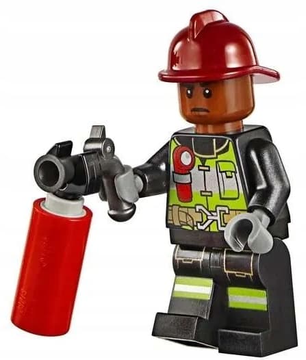 Lego 76128 @@@ FIREMAN sh579 @@@ minifigure from the set