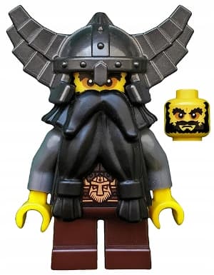 LEGO Minifigures col076 Evil Dwarf FIGURINE Dwarf 8805