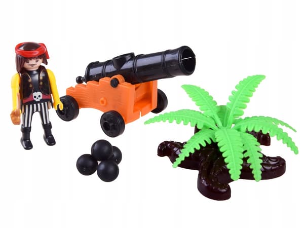 PIRATE SHIP FIGURINE SET WITH SOUND