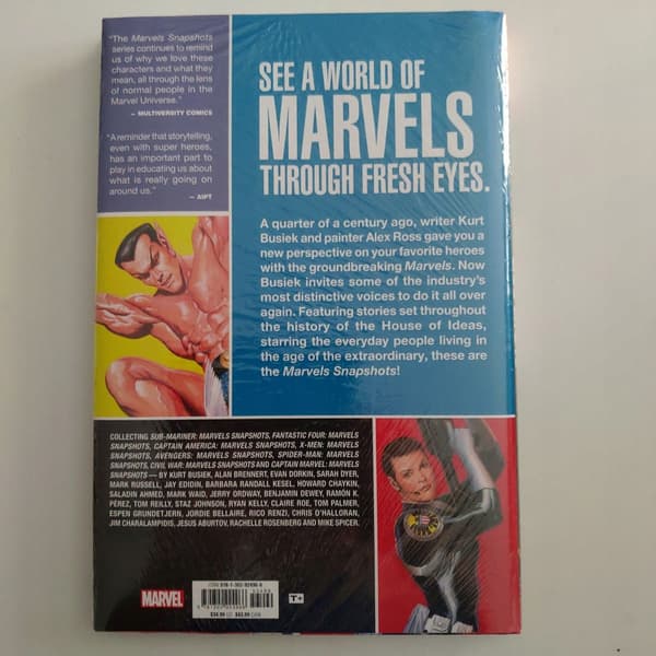 MARVELS SNAPSHOTS Hardback