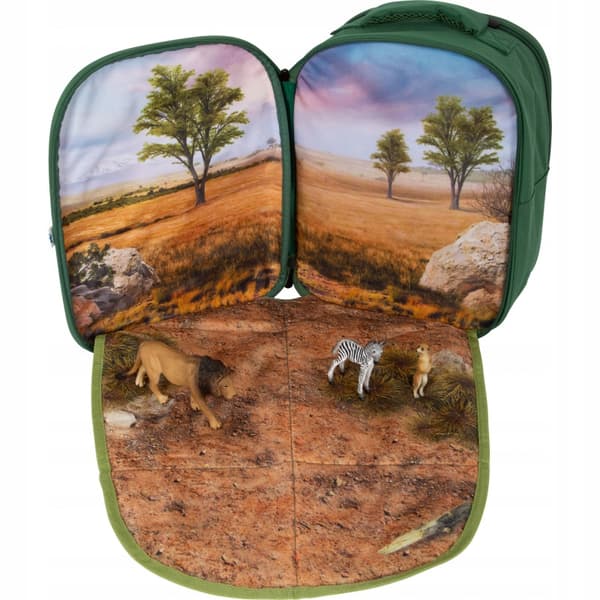 BACKPACK WITH ANIMAL FIGURES – MOJO – 387725