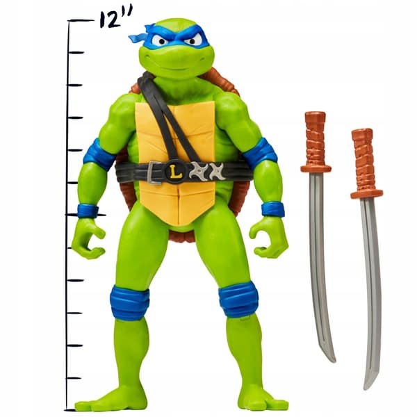 NINJA TURTLE FIGURES: GIANT LEONARDO 30cm