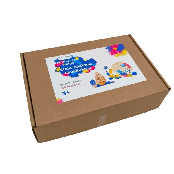 The ‘Montessori Snail’ and ‘Acrobat’ educational sets