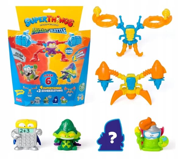 Super Things Mutant Battle 6-pack, set 1 of 6