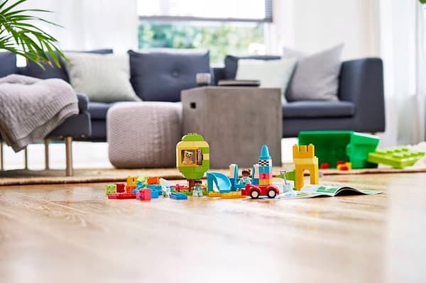 LEGO DUPLO CAR BLOCK SET, 85 PIECES, 18 M + STARTER SET