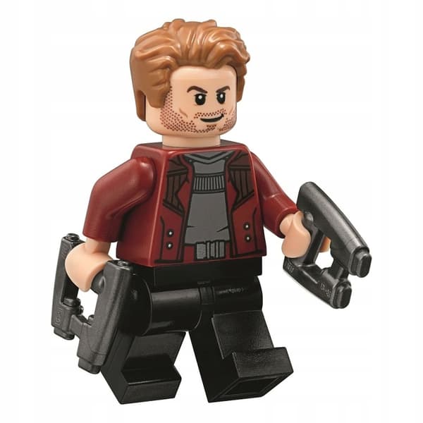 Lego 76107 @@@ STAR LORD + WEAPONS @@@ minifigure from the set