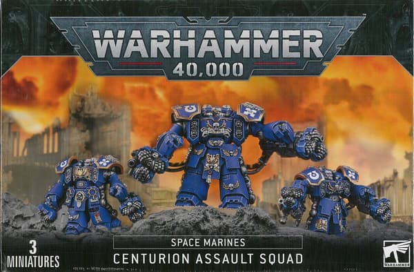 Warhammer 40 000 Centurion Assault Squad fra Games Workshop