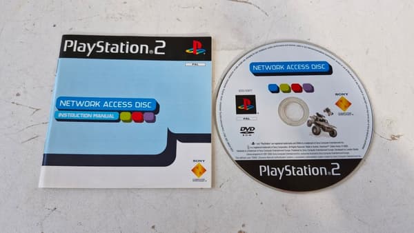 PS2 NETWORK ACCESS DISC – ENGLISH VERSION IN A GWR BOX