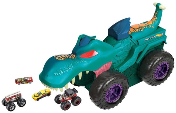 OUTLET Hot Wheels Mega Wrex Car Eater
