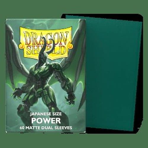 Yu-Gi-Oh! 60 Small Dragon Shield Sleeves - Matte Dual Power