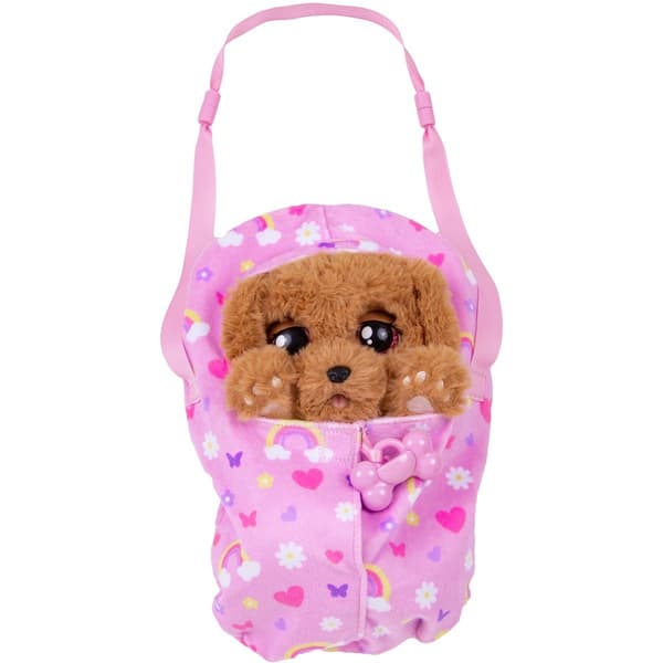 Baby Paws brown plush puppy