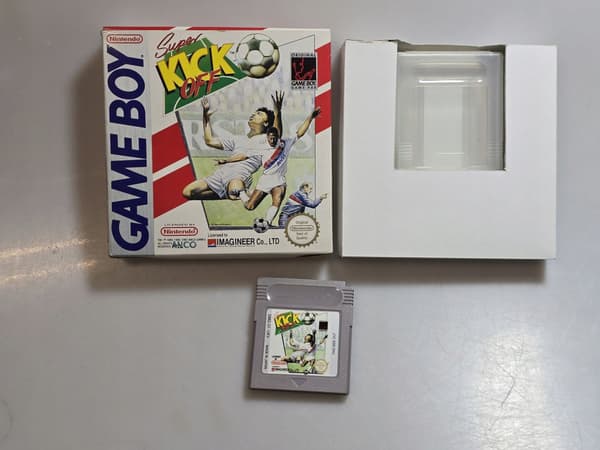 SUPER KICK OFF BOX KPL GAME BOY