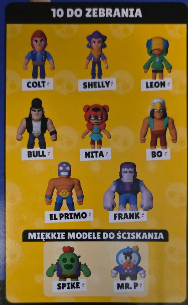 Monster Flex BRAWL STARS Rubber Creatures EPEE COLT