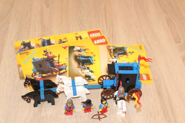 LEGO CASTLE 6055 SET INSTRUCTIONS