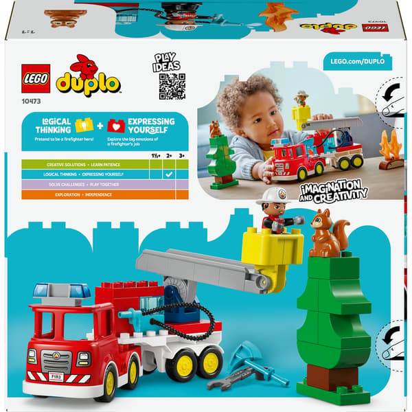 LEGO Duplo 10473 Fire Engine with Hose and Firefighter + FREE PDF CATALOGUE