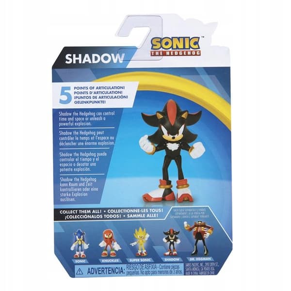 Sonic the Hedgehog Shadow Action Figure by Jakks Pacific