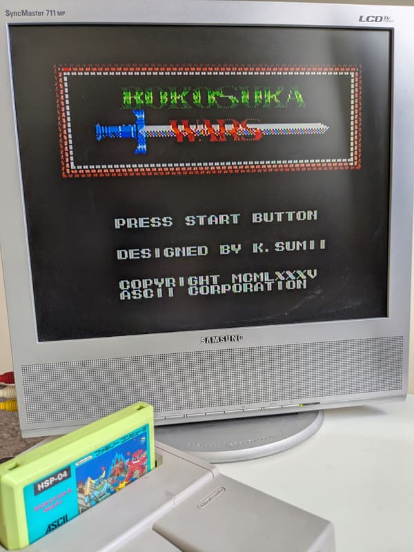 Bokosuka Wars – Nintendo Famicom/Pegasus