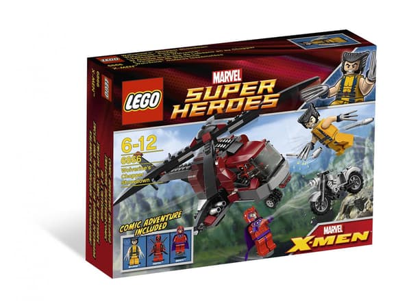 LEGO Super Heroes 6866 Wolverine’s Chopper Showdown