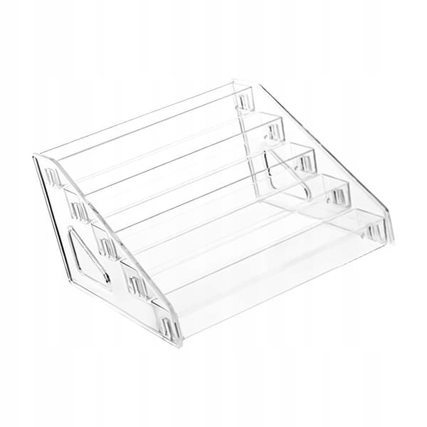 Display stand Acrylic multi-tier organiser Presentation Riser 5-Tier Stand