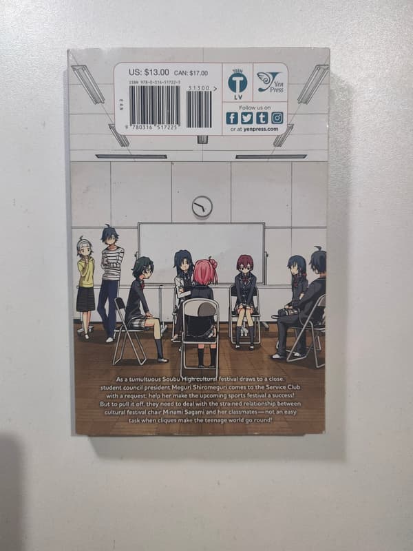 My Youth Romantic Comedy is Wrong, as I Expected – Volume 8, English