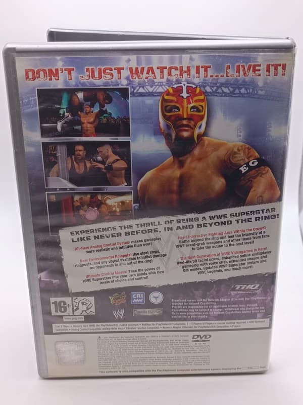 SMACKDOWN VS RAW 2007 GAME FOR PS2